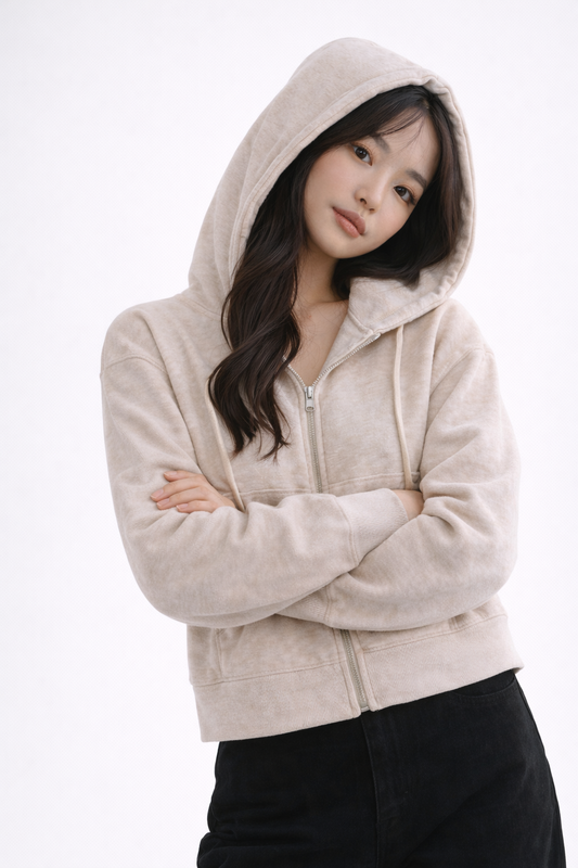 Hoodie Zip “Urban Cloud”