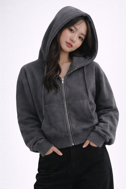 Hoodie Zip “Urban Cloud”