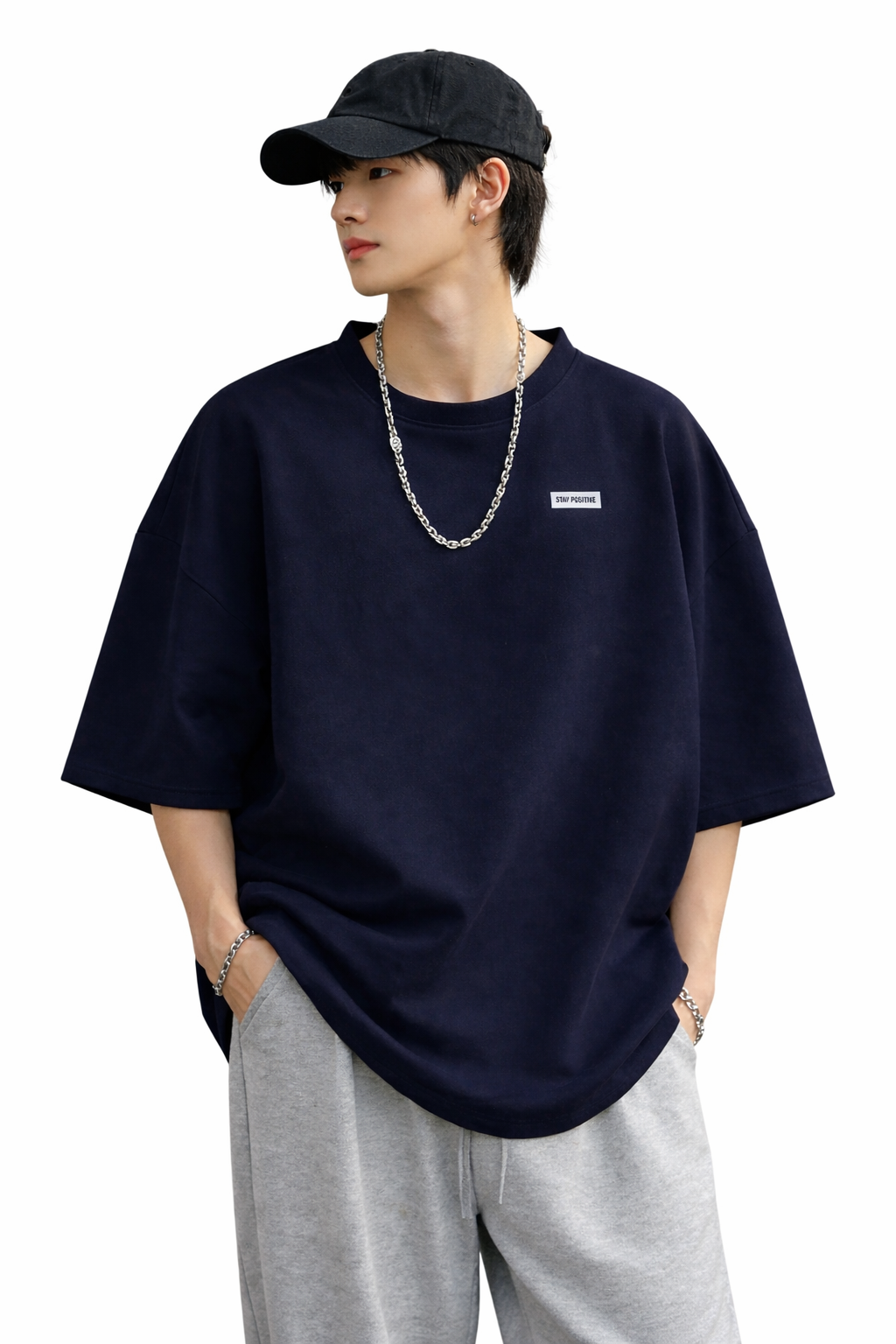 T-Shirt Oversize  – Navy Edition