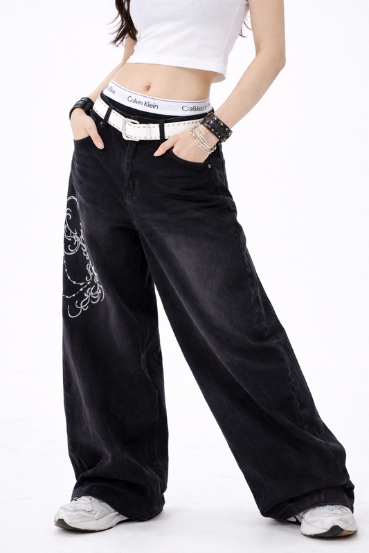 Women Seoul Shadow Jeans