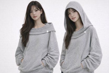 Hoodie Oversized Seoul Shift
